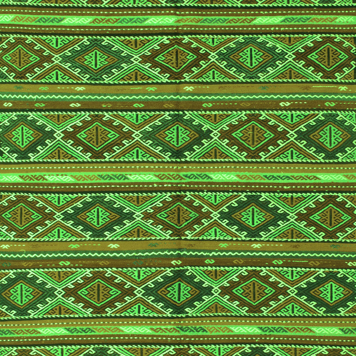 Oriental Green Traditional Rug, con807grn