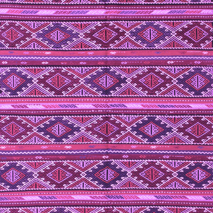 Machine Washable Oriental Purple Traditional Area Rugs, wshcon807pur