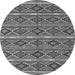 Machine Washable Oriental Gray Traditional Rug, wshcon807gry