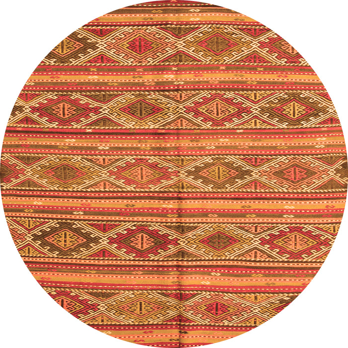 Machine Washable Oriental Orange Traditional Area Rugs, wshcon808org
