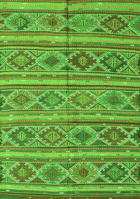 Oriental Green Traditional Rug, con808grn