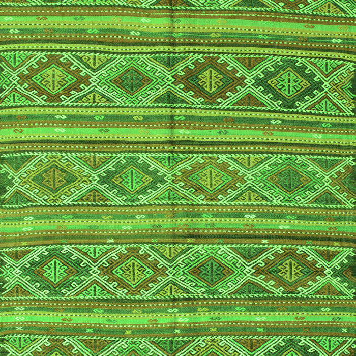 Oriental Green Traditional Rug, con808grn