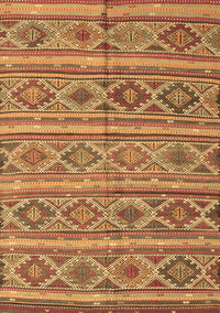 Oriental Brown Traditional Rug, con808brn