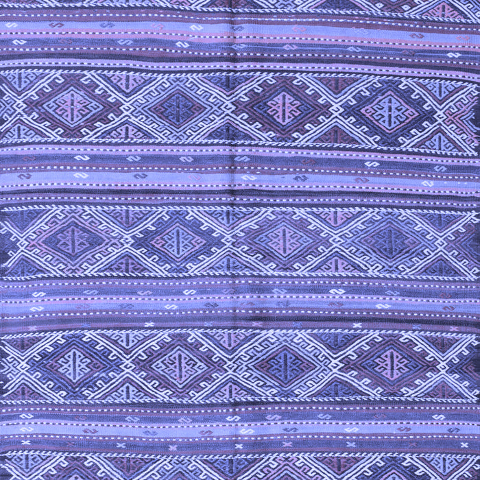 Machine Washable Oriental Blue Traditional Rug, wshcon808blu