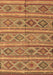 Machine Washable Oriental Brown Traditional Rug, wshcon808brn