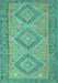 Oriental Turquoise Traditional Rug, con809turq