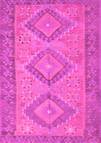 Oriental Pink Traditional Rug, con809pnk