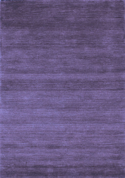 Abstract Blue Contemporary Rug, con80blu
