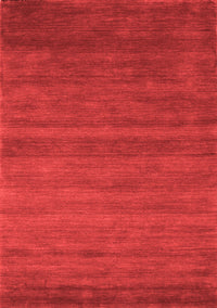 Abstract Red Contemporary Rug, con80red