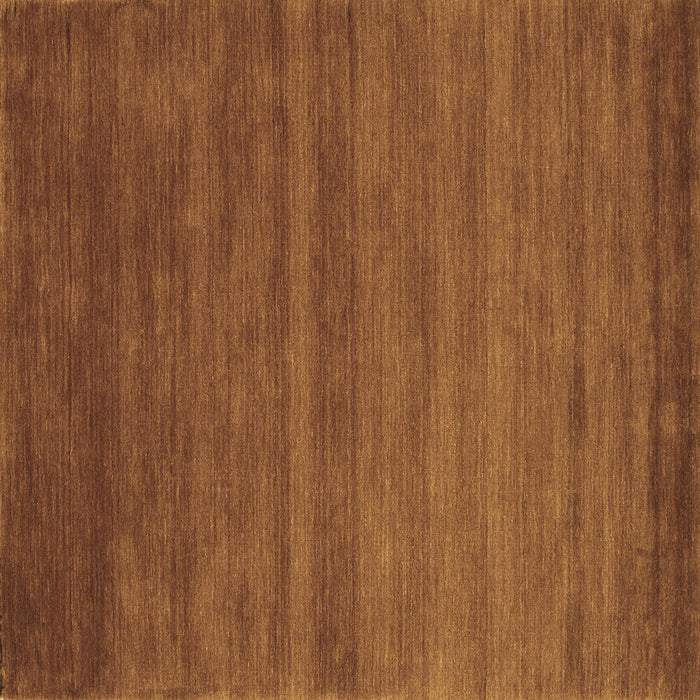 Square Machine Washable Abstract Brown Contemporary Rug, wshcon80brn