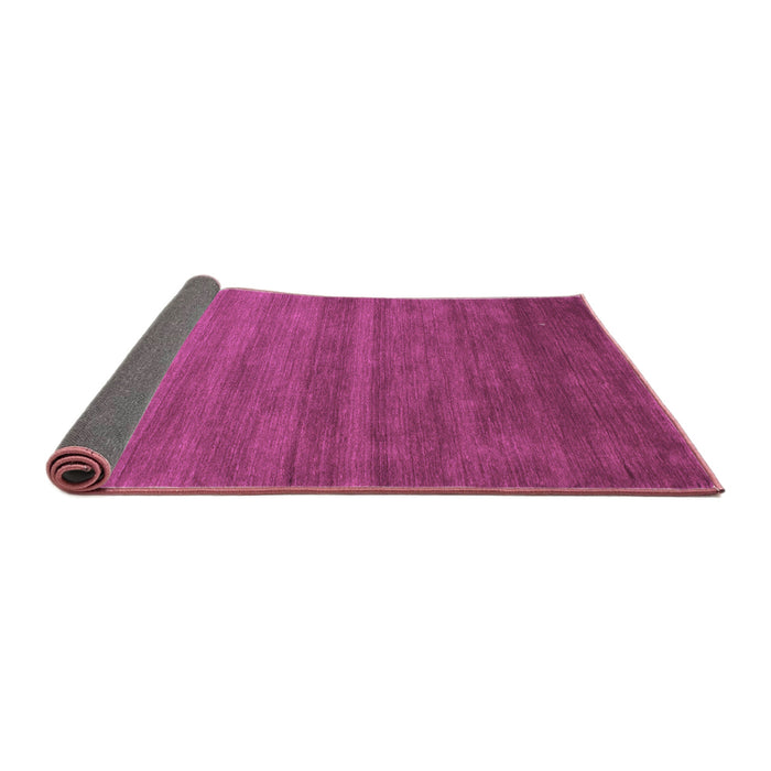 Sideview of Abstract Purple Contemporary Rug, con80pur