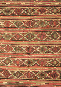 Oriental Brown Traditional Rug, con810brn