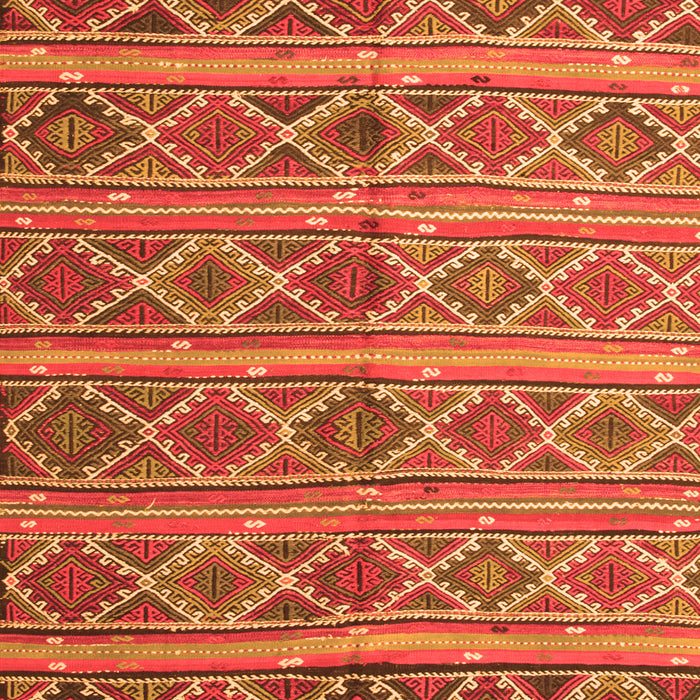 Oriental Orange Traditional Rug, con810org