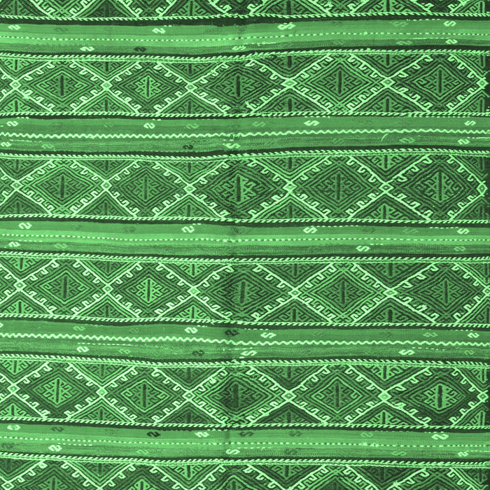 Oriental Emerald Green Traditional Rug, con810emgrn