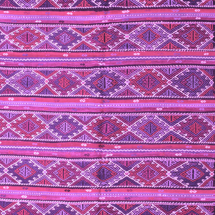 Machine Washable Oriental Purple Traditional Area Rugs, wshcon810pur