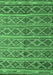 Machine Washable Oriental Emerald Green Traditional Area Rugs, wshcon810emgrn