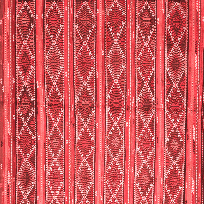 Machine Washable Oriental Red Traditional Rug, wshcon810red