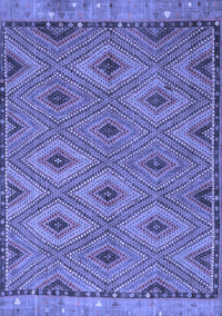 Oriental Blue Traditional Rug, con811blu