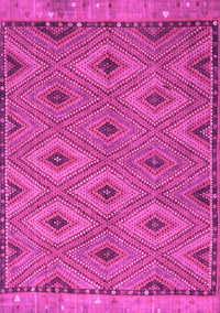 Oriental Pink Traditional Rug, con811pnk