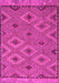 Oriental Pink Traditional Rug, con811pnk