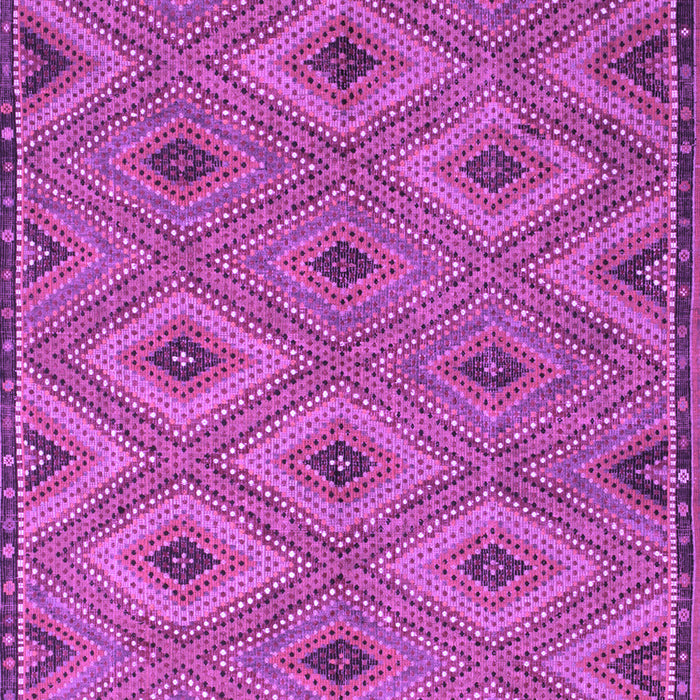 Machine Washable Oriental Purple Traditional Area Rugs, wshcon811pur