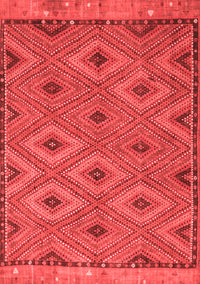 Oriental Red Traditional Rug, con811red