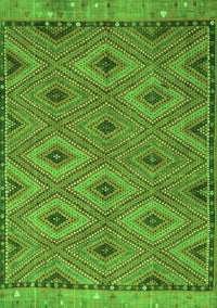 Oriental Green Traditional Rug, con811grn