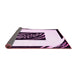 Sideview of Abstract Pink Contemporary Rug, con812pnk