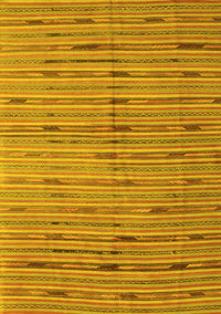 Southwestern Yellow Country Rug, con814yw