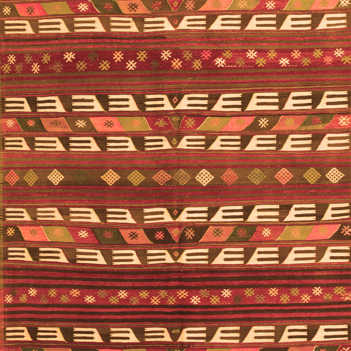 Southwestern Orange Country Rug, con815org