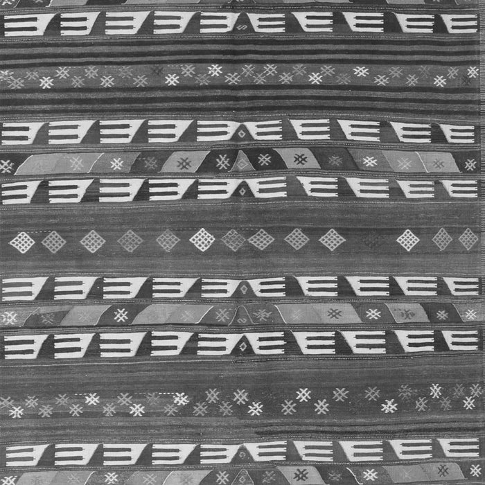 Southwestern Gray Country Rug, con815gry