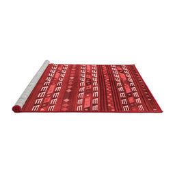 Country Red Washable Rugs