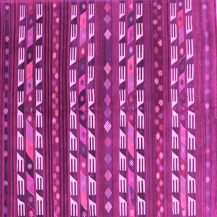 Square Southwestern Pink Country Rug, con815pnk