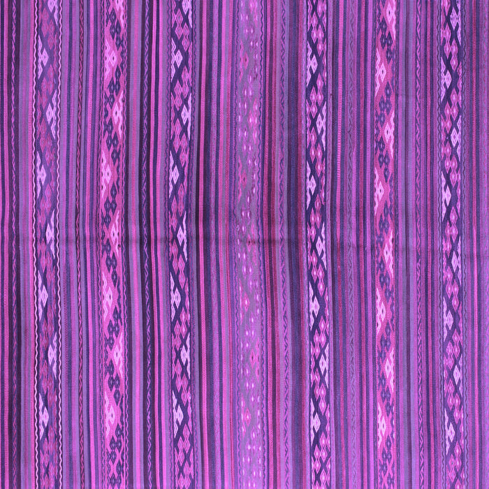 Square Machine Washable Southwestern Purple Country Area Rugs, wshcon816pur
