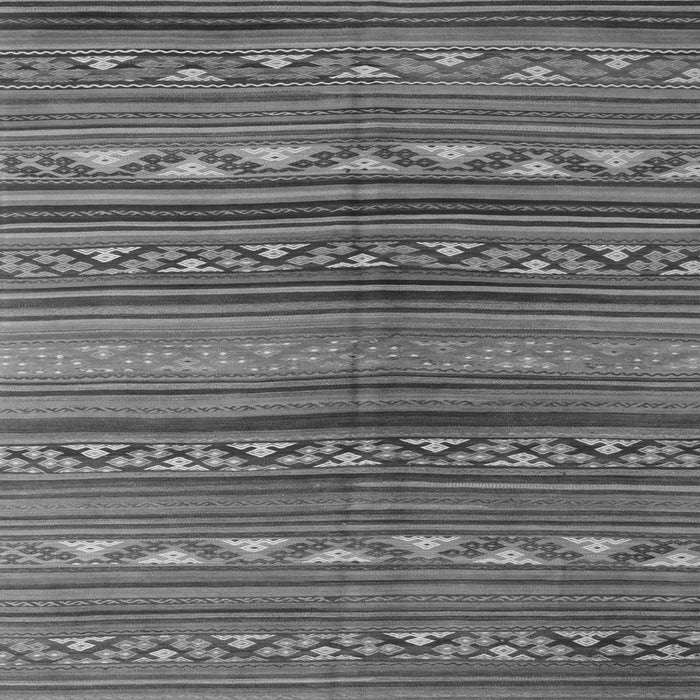 Serging Thickness of Southwestern Gray Country Rug, con816gry