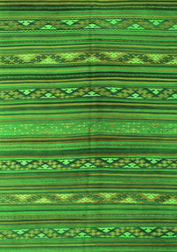 Southwestern Green Country Rug, con816grn