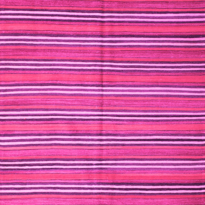 Machine Washable Oriental Pink Traditional Rug, wshcon817pnk