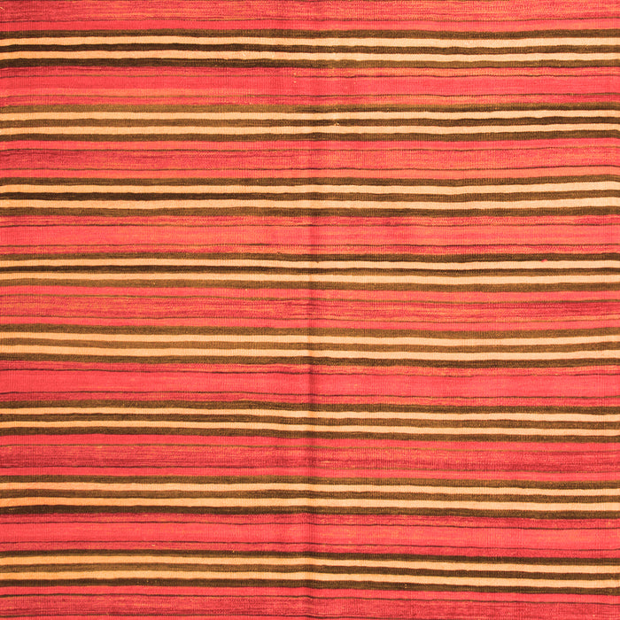 Serging Thickness of Machine Washable Oriental Orange Traditional Area Rugs, wshcon817org