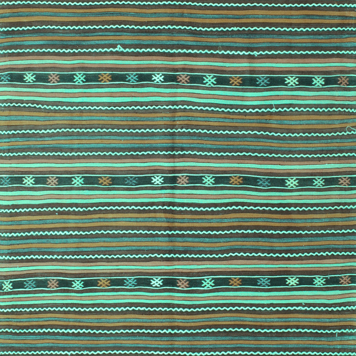 Oriental Turquoise Traditional Rug, con818turq