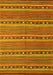 Oriental Yellow Traditional Rug, con818yw