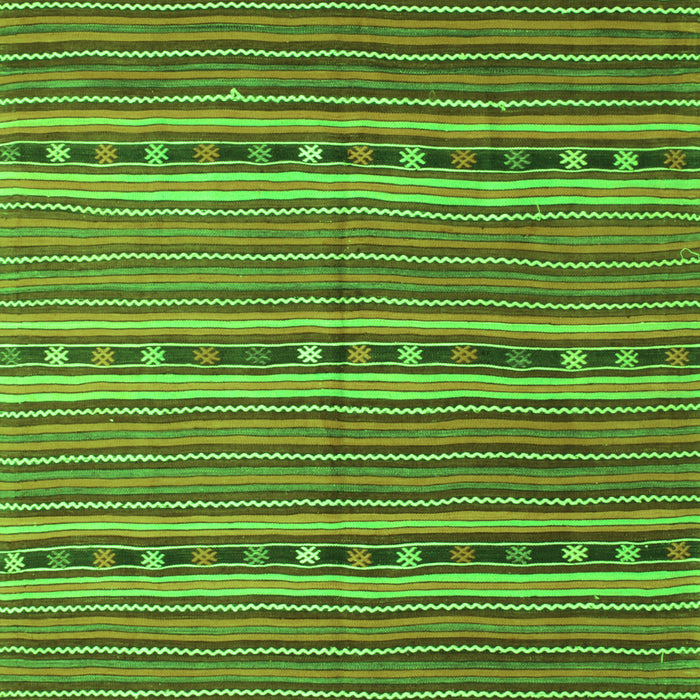 Oriental Green Traditional Rug, con818grn