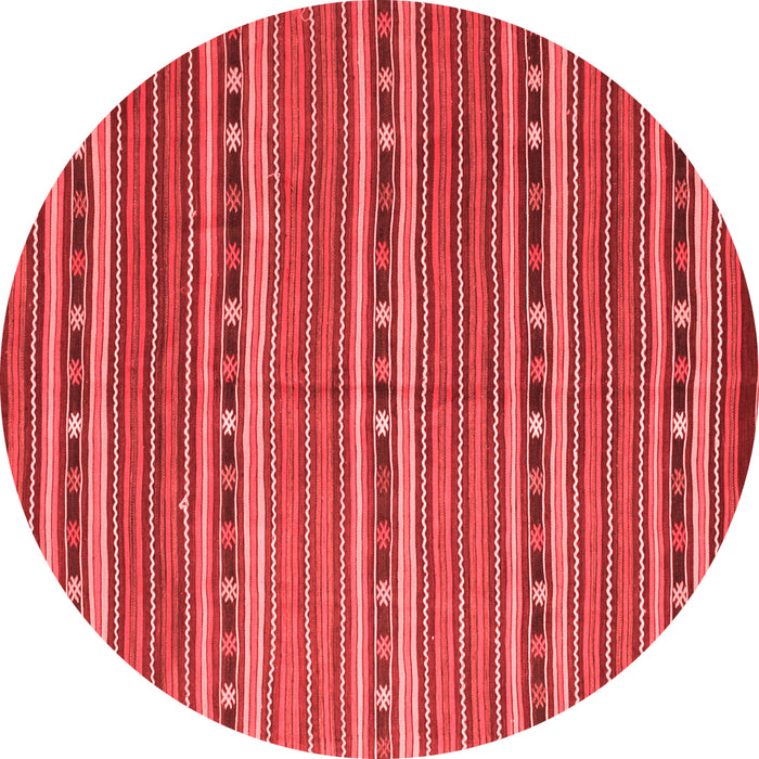 Machine Washable Oriental Red Traditional Rug, wshcon818red