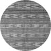 Square Southwestern Gray Country Rug, con819gry