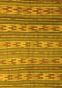 Southwestern Yellow Country Rug, con819yw