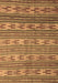 Southwestern Brown Country Rug, con819brn