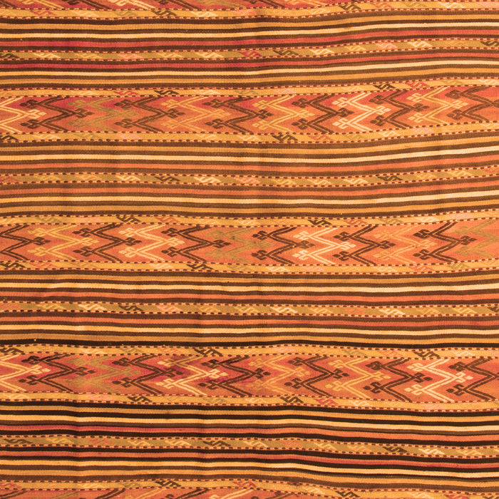Serging Thickness of Machine Washable Southwestern Orange Country Area Rugs, wshcon819org