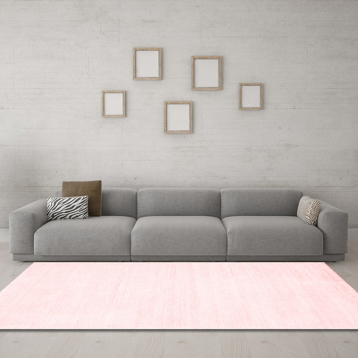Modern Red Washable Rugs