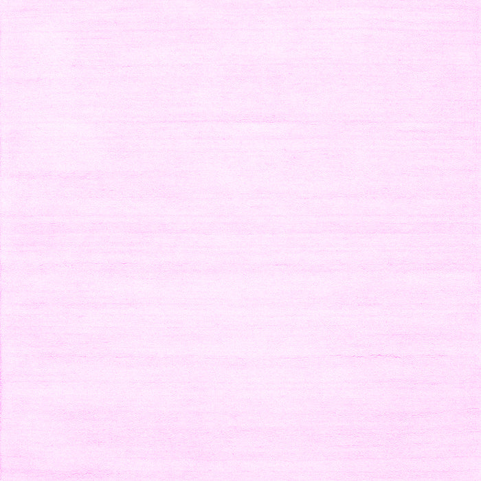 Machine Washable Solid Pink Modern Rug, wshcon81pnk