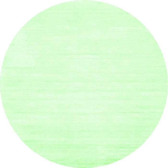 Square Solid Green Modern Rug, con81grn