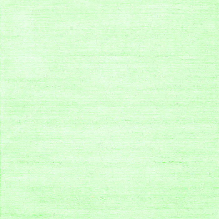 Serging Thickness of Machine Washable Solid Green Modern Area Rugs, wshcon81grn